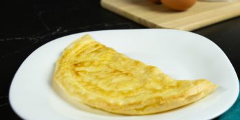 Crepioca com queijo