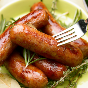 linguiça na airfryer