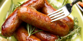 Linguiça na airfryer