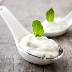 Molho de iogurte para salada