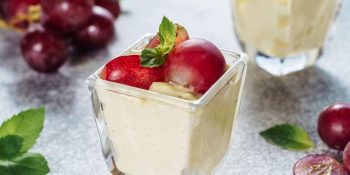 Mousse de baunilha