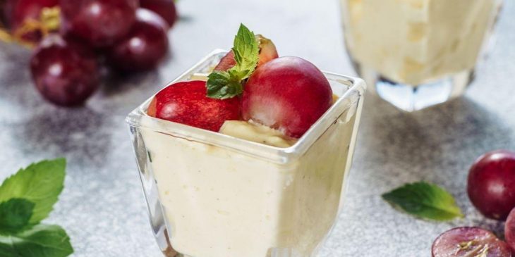 Mousse de baunilha super fácil rápido pra matar a vontade de comer um docinho