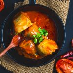 peixe na panela de pressão