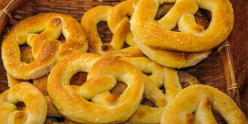 Pretzel alemão tradicional