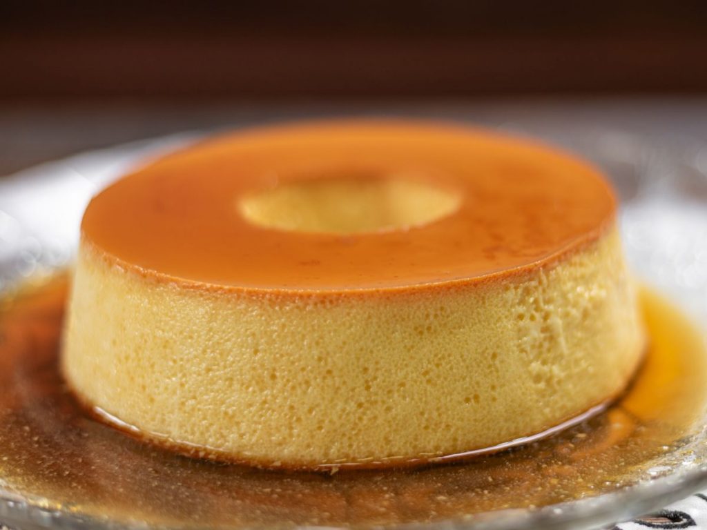 pudim de pão francês tudo gostoso