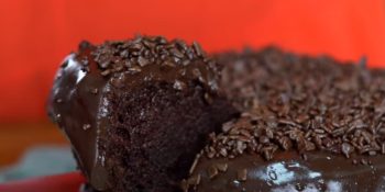 Bolo de chocolate airfryer