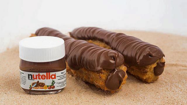 Churros de Nutella
