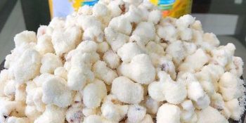 Pipoca doce com leite ninho
