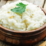 Arroz cremoso com maionese