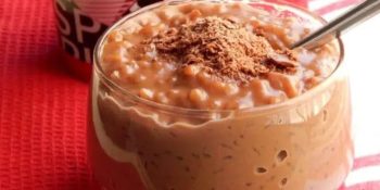 Arroz com doce de leite