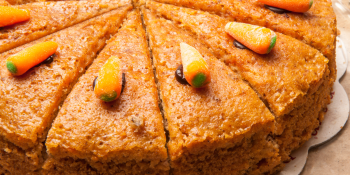 Bolo de cenoura fofinho com maizena