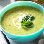 Caldo verde com batata doce