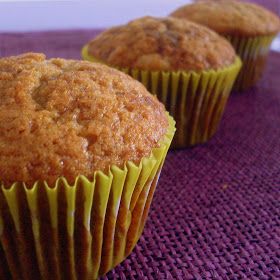 Cupcake de banana da vovó palmirinha