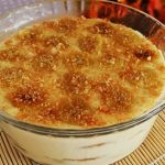Doce de banana com creme de leite