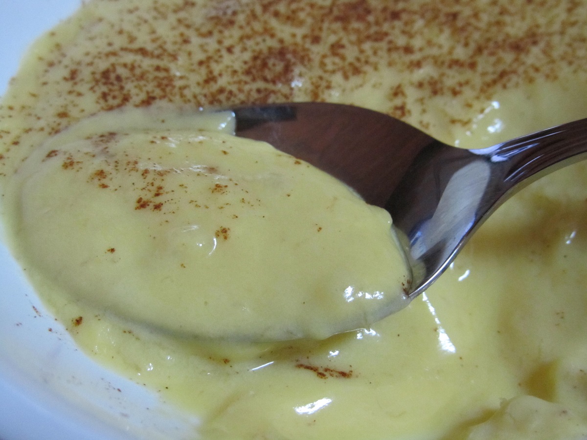 Doce de banana com creme de leite