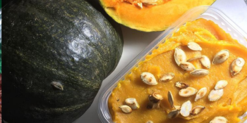 Escondidinho de abóbora com calabresa