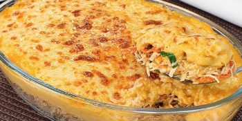 Arroz cremoso com frango