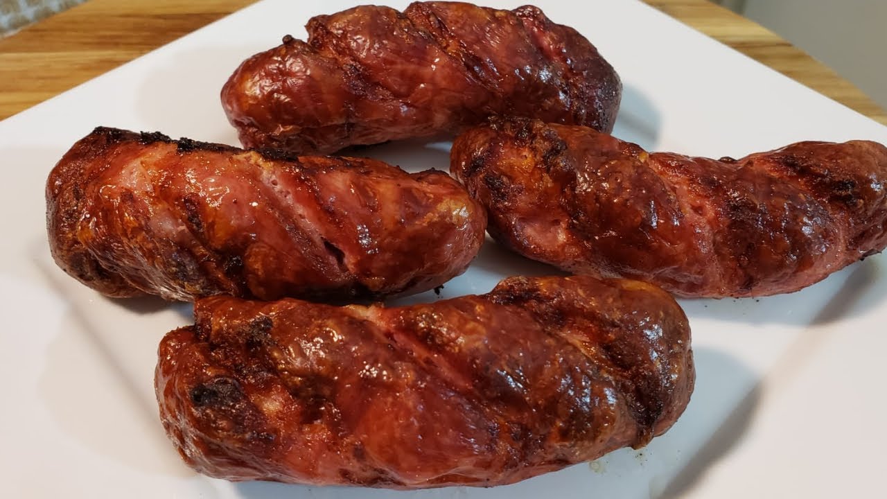 Linguiça toscana na airfryer tudo gostoso