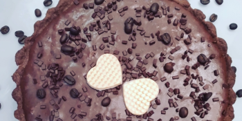 Torta de chocolate com café