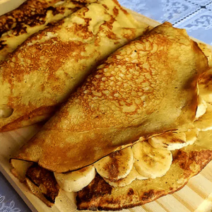 Crepioca de banana