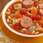 Cassoulet com feijão branco