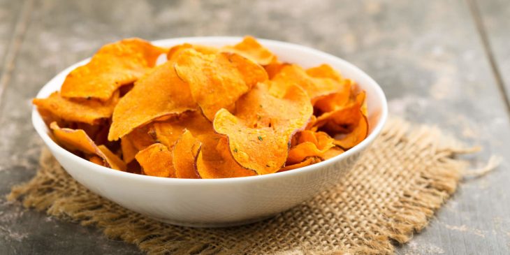 Chips de cenoura na airfryer