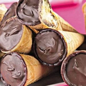 Cone trufado é a nova sensação das festas e é tão gostoso e prático que dá pra vender