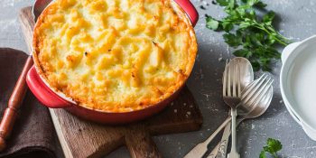 Escondidinho vegano de batata