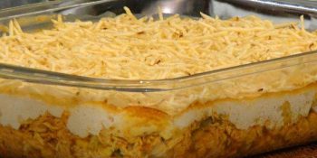 Fricassê de frango com batata