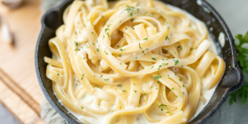 Macarrão com catupiry