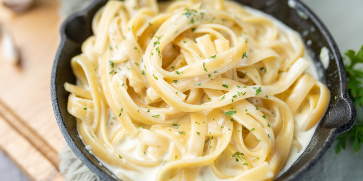 macarrão com catupiry