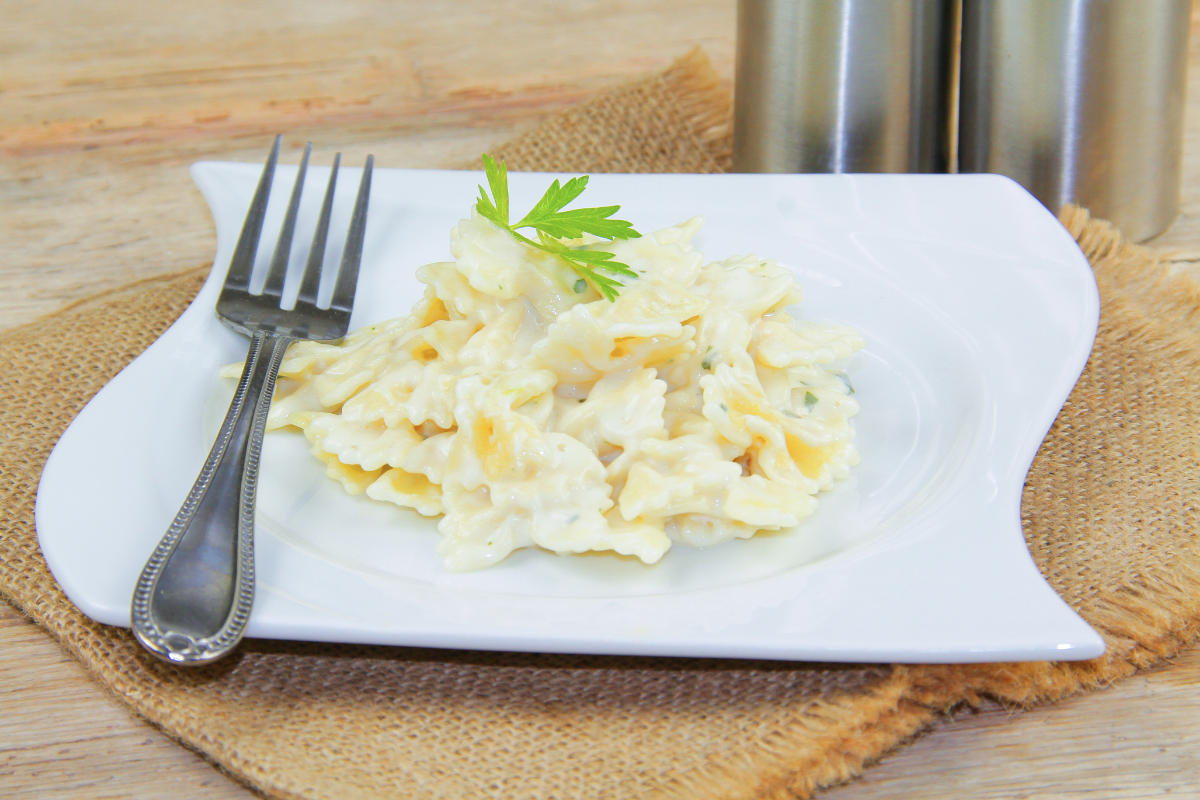 macarrão com catupiry