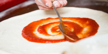 Massa de pizza italiana