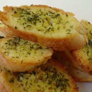 Pão de alho com queijo