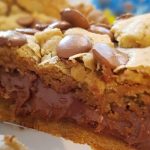 Torta de cookie com brigadeiro