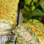 Rocambole de brócolis