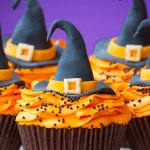 Cupcakes de Halloween que ficam uma gracinha no tema do Dia das Bruxas (e são deliciosos)