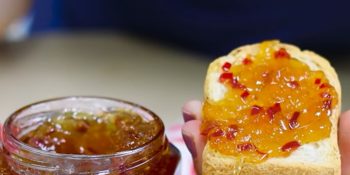 Geleia de maçã com pimenta