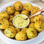 Bolinho de arroz na airfryer