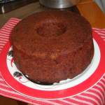 Bolo de ameixa com coca cola