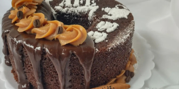 Bolo de café solúvel