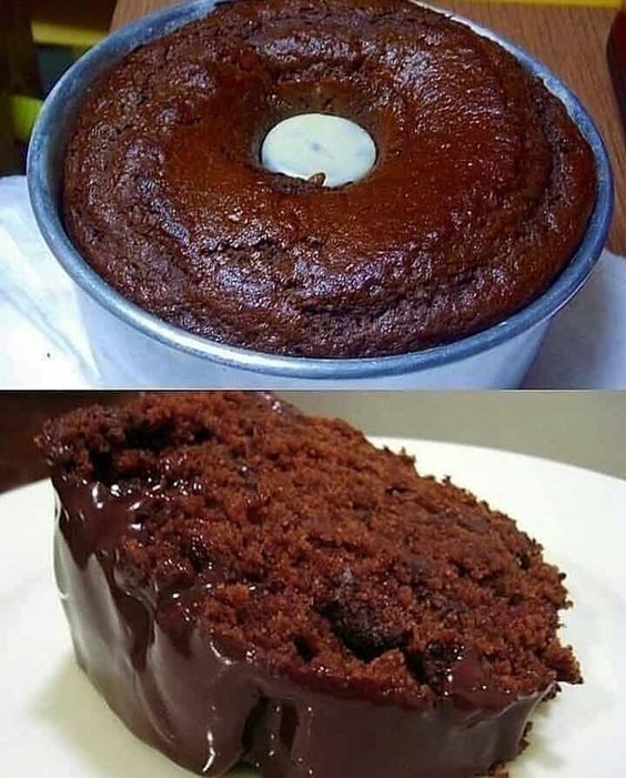 Bolo de chocolate no liquidificador prático simples