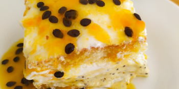 Bolo gelado de maracujá