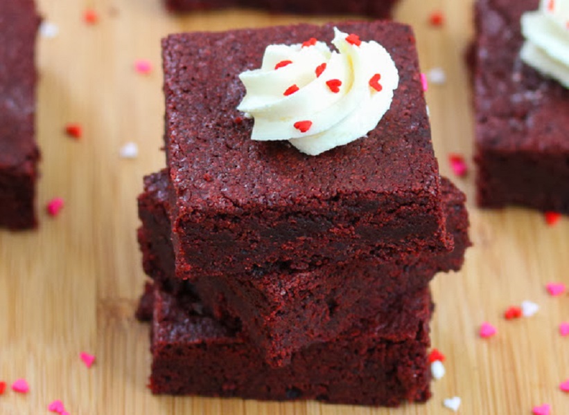 Brownie red velvet