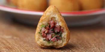 Coxinha de bacon