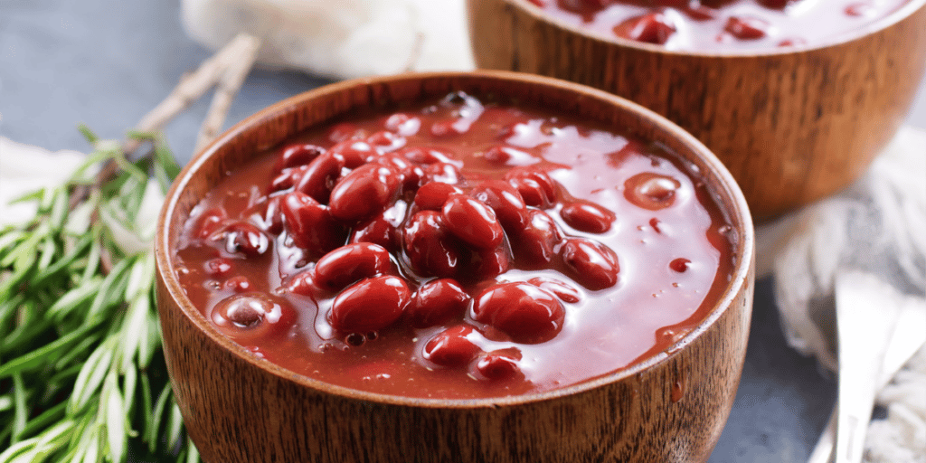 Feijoada com feijão vermelho 