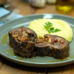 Língua de boi recheada