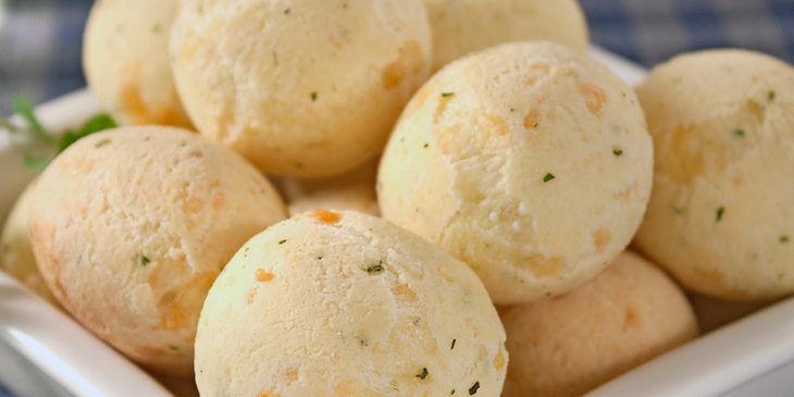 Pão de queijo de mandioquinha