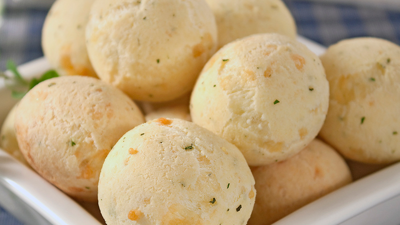 Pão de queijo de mandioquinha