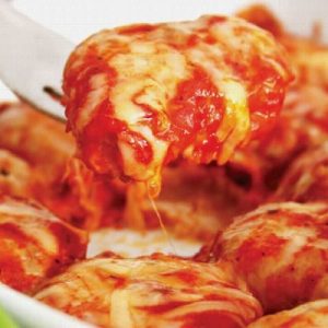 Peito de frango à parmegiana
